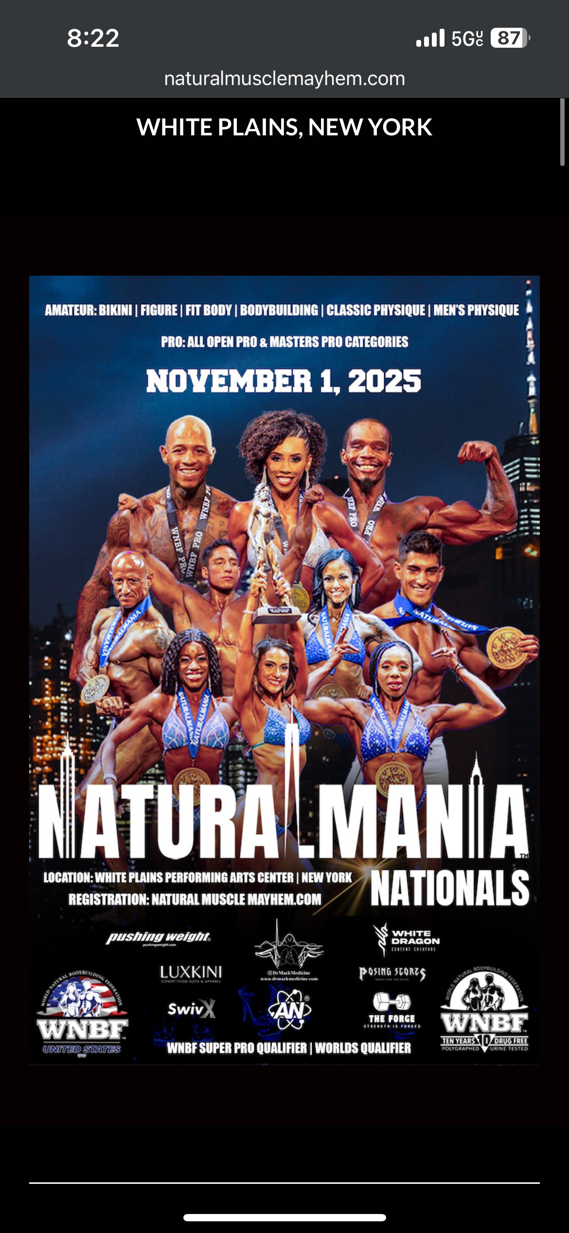 NaturalMania Nationals - Nova York
